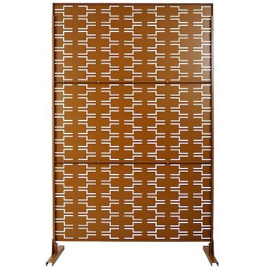 LOVMOR Privacy Screens Freestanding Privacy Fence Panels for Privacy Screens