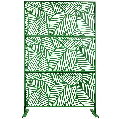 LOVMOR Privacy Screens Freestanding Privacy Fence Panels for Privacy Screens