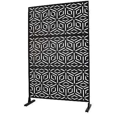 LOVMOR Privacy Screens Freestanding Privacy Fence Panels for Privacy Screens