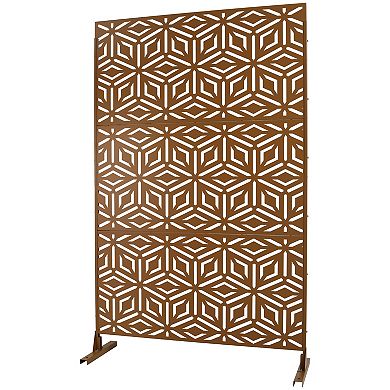 LOVMOR Privacy Screens Freestanding Privacy Fence Panels for Privacy Screens