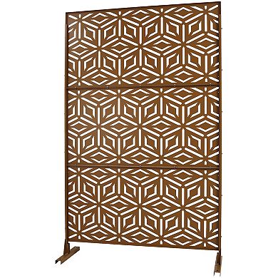 LOVMOR Privacy Screens Freestanding Privacy Fence Panels for Privacy Screens