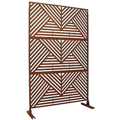 LOVMOR Privacy Screens Freestanding Privacy Fence Panels for Privacy Screens