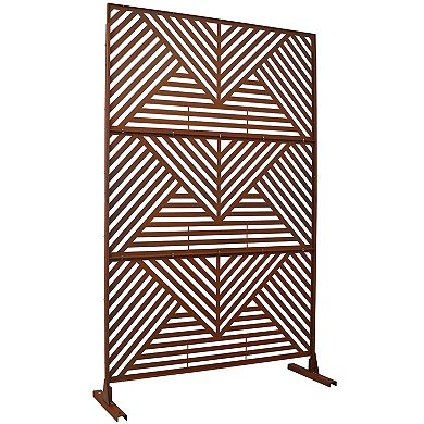 LOVMOR Privacy Screens Freestanding Privacy Fence Panels for Privacy Screens