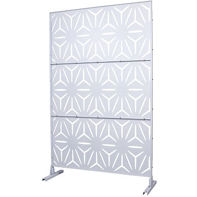 LOVMOR Privacy Screens Freestanding Privacy Fence Panels for Privacy Screens