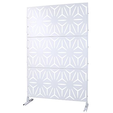 LOVMOR Privacy Screens Freestanding Privacy Fence Panels for Privacy Screens