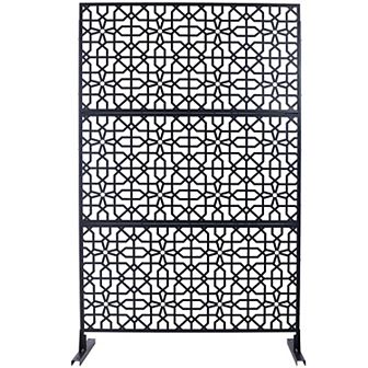 LOVMOR Privacy Screens Freestanding Privacy Fence Panels for Privacy Screens