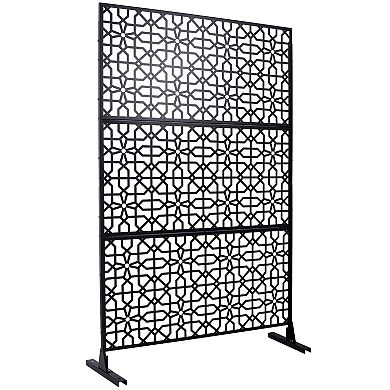 LOVMOR Privacy Screens Freestanding Privacy Fence Panels for Privacy Screens