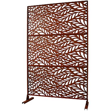 LOVMOR Privacy Screens Freestanding Privacy Fence Panels for Privacy Screens