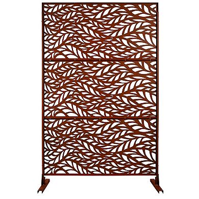 LOVMOR Privacy Screens Freestanding Privacy Fence Panels for Privacy Screens