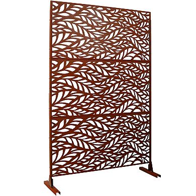 LOVMOR Privacy Screens Freestanding Privacy Fence Panels for Privacy Screens