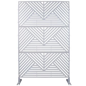 LOVMOR Privacy Screens Freestanding Privacy Fence Panels for Privacy Screens
