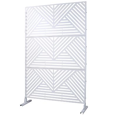 LOVMOR Privacy Screens Freestanding Privacy Fence Panels for Privacy Screens