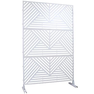 LOVMOR Privacy Screens Freestanding Privacy Fence Panels for Privacy Screens