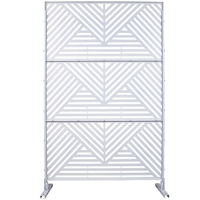 LOVMOR Privacy Screens Freestanding Privacy Fence Panels for Privacy Screens
