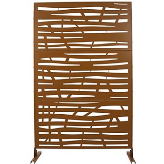 LOVMOR Privacy Screens Freestanding Privacy Fence Panels for Privacy Screens