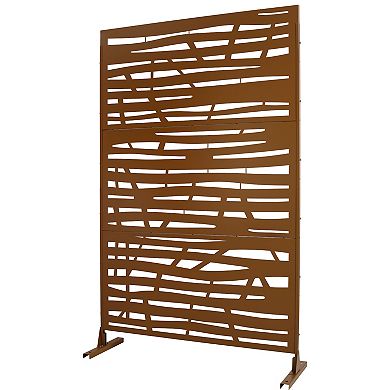LOVMOR Privacy Screens Freestanding Privacy Fence Panels for Privacy Screens