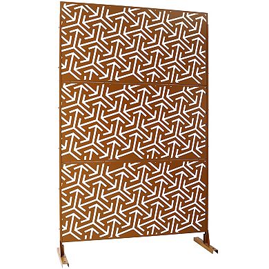 LOVMOR Privacy Screens Freestanding Privacy Fence Panels for Privacy Screens