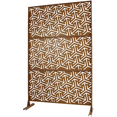 LOVMOR Privacy Screens Freestanding Privacy Fence Panels for Privacy Screens