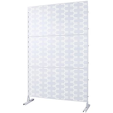 LOVMOR Privacy Screens Freestanding Privacy Fence Panels for Privacy Screens