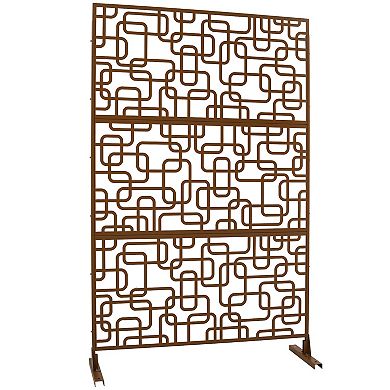 LOVMOR Privacy Screens Freestanding Privacy Fence Panels for Privacy Screens