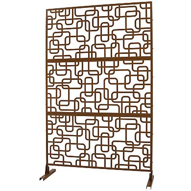 LOVMOR Privacy Screens Freestanding Privacy Fence Panels for Privacy Screens