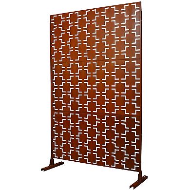 LOVMOR Privacy Screens Freestanding Privacy Fence Panels for Privacy Screens