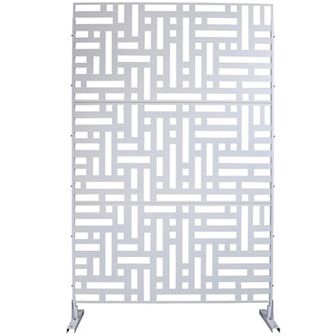 LOVMOR Privacy Screens Freestanding Privacy Fence Panels for Privacy Screens