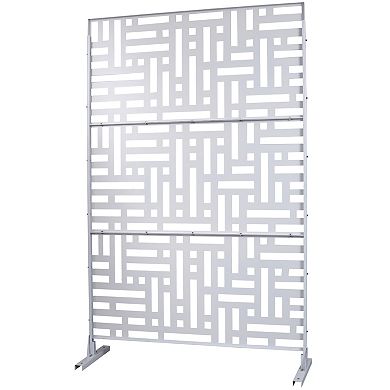 LOVMOR Privacy Screens Freestanding Privacy Fence Panels for Privacy Screens