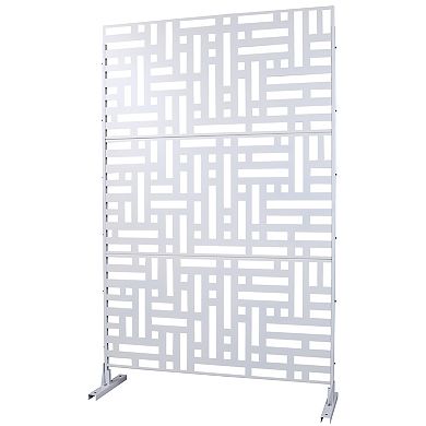 LOVMOR Privacy Screens Freestanding Privacy Fence Panels for Privacy Screens