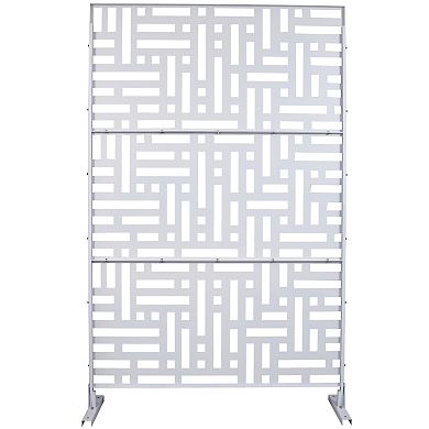LOVMOR Privacy Screens Freestanding Privacy Fence Panels for Privacy Screens
