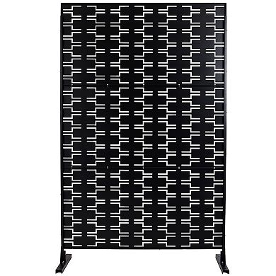 LOVMOR Privacy Screens Freestanding Privacy Fence Panels for Privacy Screens