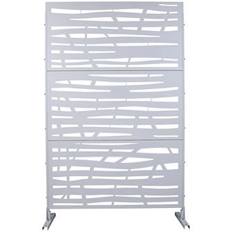 LOVMOR Privacy Screens Freestanding Privacy Fence Panels for Privacy Screens
