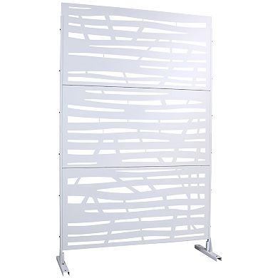 LOVMOR Privacy Screens Freestanding Privacy Fence Panels for Privacy Screens