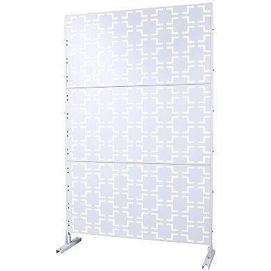 LOVMOR Privacy Screens Freestanding Privacy Fence Panels for Privacy Screens