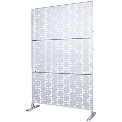 LOVMOR Privacy Screens Freestanding Privacy Fence Panels for Privacy Screens