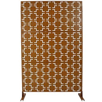LOVMOR Privacy Screens Freestanding Privacy Fence Panels for Privacy Screens