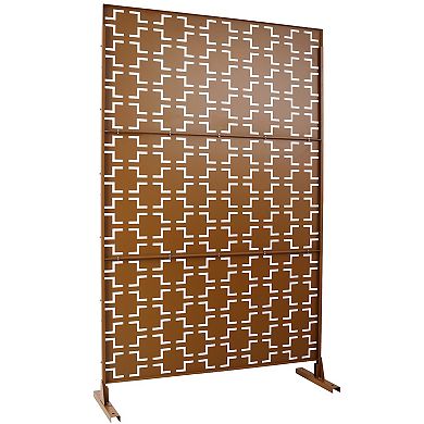 LOVMOR Privacy Screens Freestanding Privacy Fence Panels for Privacy Screens