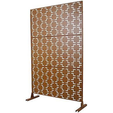 LOVMOR Privacy Screens Freestanding Privacy Fence Panels for Privacy Screens