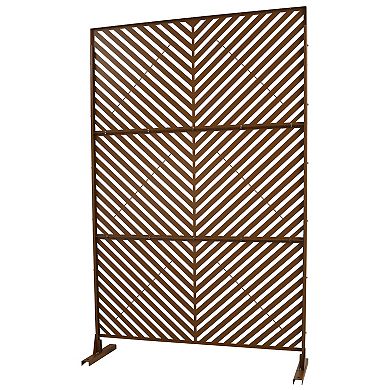 LOVMOR Privacy Screens Freestanding Privacy Fence Panels for Privacy Screens