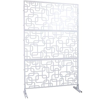 LOVMOR Privacy Screens Freestanding Privacy Fence Panels for Privacy Screens