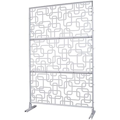 LOVMOR Privacy Screens Freestanding Privacy Fence Panels for Privacy Screens