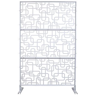 LOVMOR Privacy Screens Freestanding Privacy Fence Panels for Privacy Screens