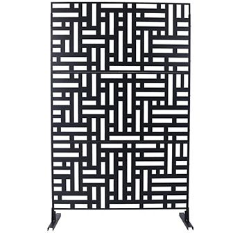 LOVMOR Privacy Screens Freestanding Privacy Fence Panels for Privacy Screens