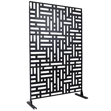 LOVMOR Privacy Screens Freestanding Privacy Fence Panels for Privacy Screens