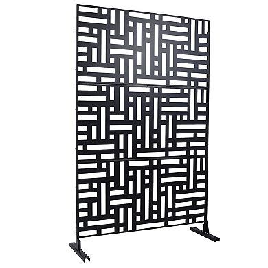 LOVMOR Privacy Screens Freestanding Privacy Fence Panels for Privacy Screens