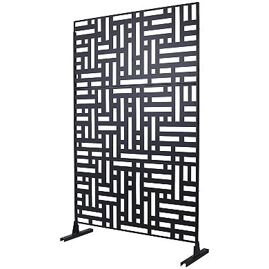 LOVMOR Privacy Screens Freestanding Privacy Fence Panels for Privacy Screens