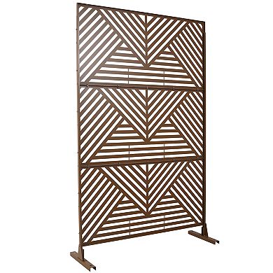LOVMOR Privacy Screens Freestanding Privacy Fence Panels for Privacy Screens