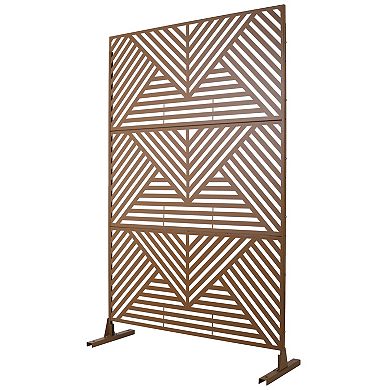 LOVMOR Privacy Screens Freestanding Privacy Fence Panels for Privacy Screens