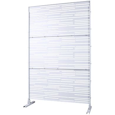 LOVMOR Privacy Screens Freestanding Privacy Fence Panels for Privacy Screens