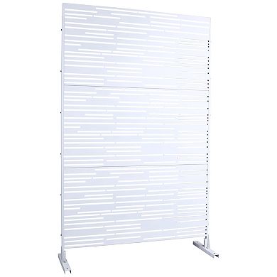 LOVMOR Privacy Screens Freestanding Privacy Fence Panels for Privacy Screens